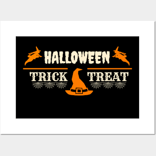 Halloween Trick Treat Posters and Art